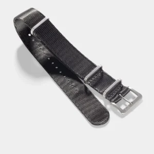 Deluxe Nylon Nato Uhrenarmband Graphite